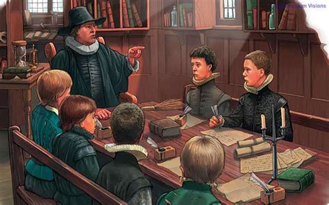 what were tudor schools like